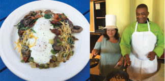 Dishin’ With Denise.. A Happy “Bird Nest” Omelet… In Paradise