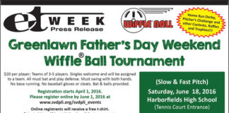Greenlawn Father’s Day Weekend Wiffle Ball Tournament