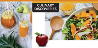 Autumn Harvest Salad & Apple Cider Sangria