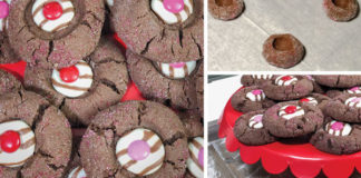 Valentines Choco-Coco Hug Cookies
