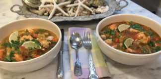 Dishin’ With Denise… Caldo De Camarones… Shrimp Vegetable Soup ~ A Smart Soup!