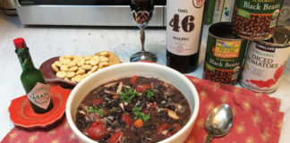 Dishin With Denise… Black Bean Chicken Soup With a Kick!