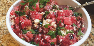 Dishin With Denise… Back To School Watermelon Salad