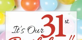 It’s Our 31st Birthday !!