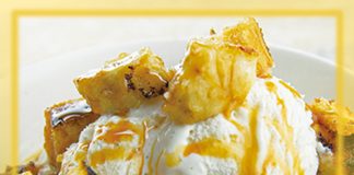 Grilled Banana Pound Cake Kabobs