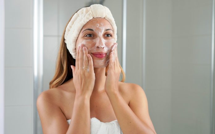 bigstock-Skincare-Woman-Washing-Face-Fo-465267199