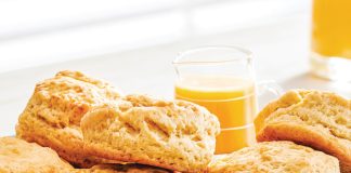Family Features: Orange Juice Biscuits: Level Up Brunch Spreads with Natural Goodness