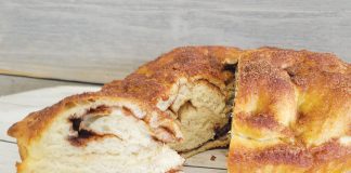 Cinnamon Swirl Focaccia Bread