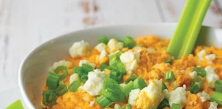 ET Recipe Of The Month: Game Day Buffalo Chicken Dip