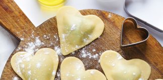 The Baking Coach: Heart Shaped Ravioli