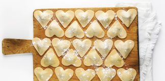 The Baking Coach: Valentines Heart Shaped Ravioli