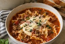 ET Recipe Of The Month: Cozy Lasagna Soup